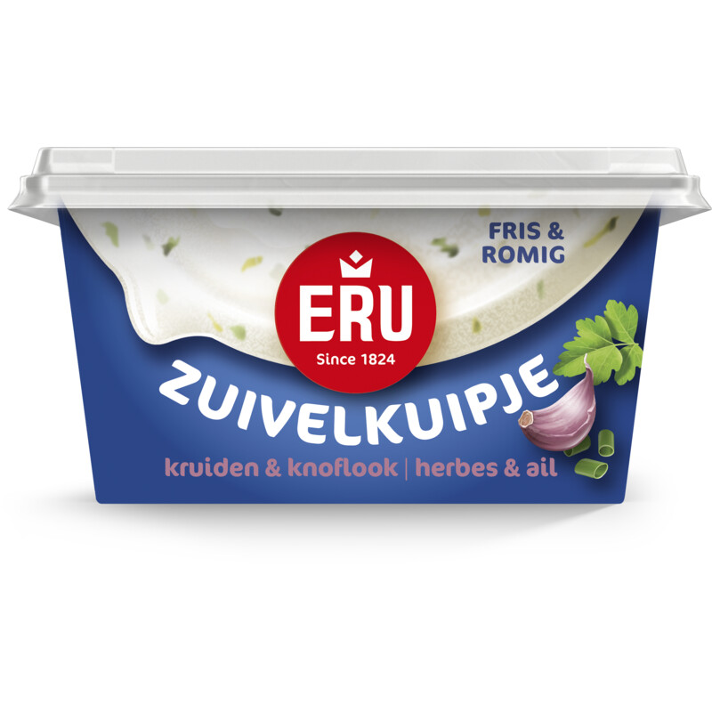 Eru Zuivelkuipje kruiden & knoflook
