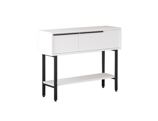 CONCEPT1 - Console On12 W blanc 100 x 29,5 x h76cm