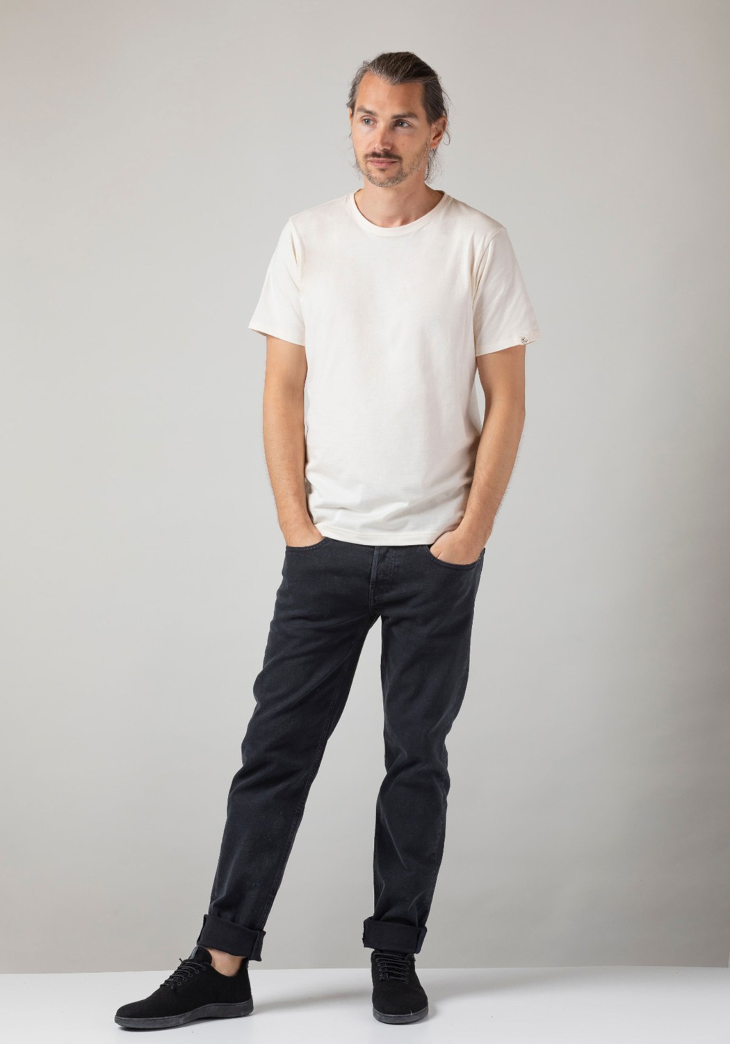 WE ARE ZRCL Herren-T-Shirt Basic Natural
