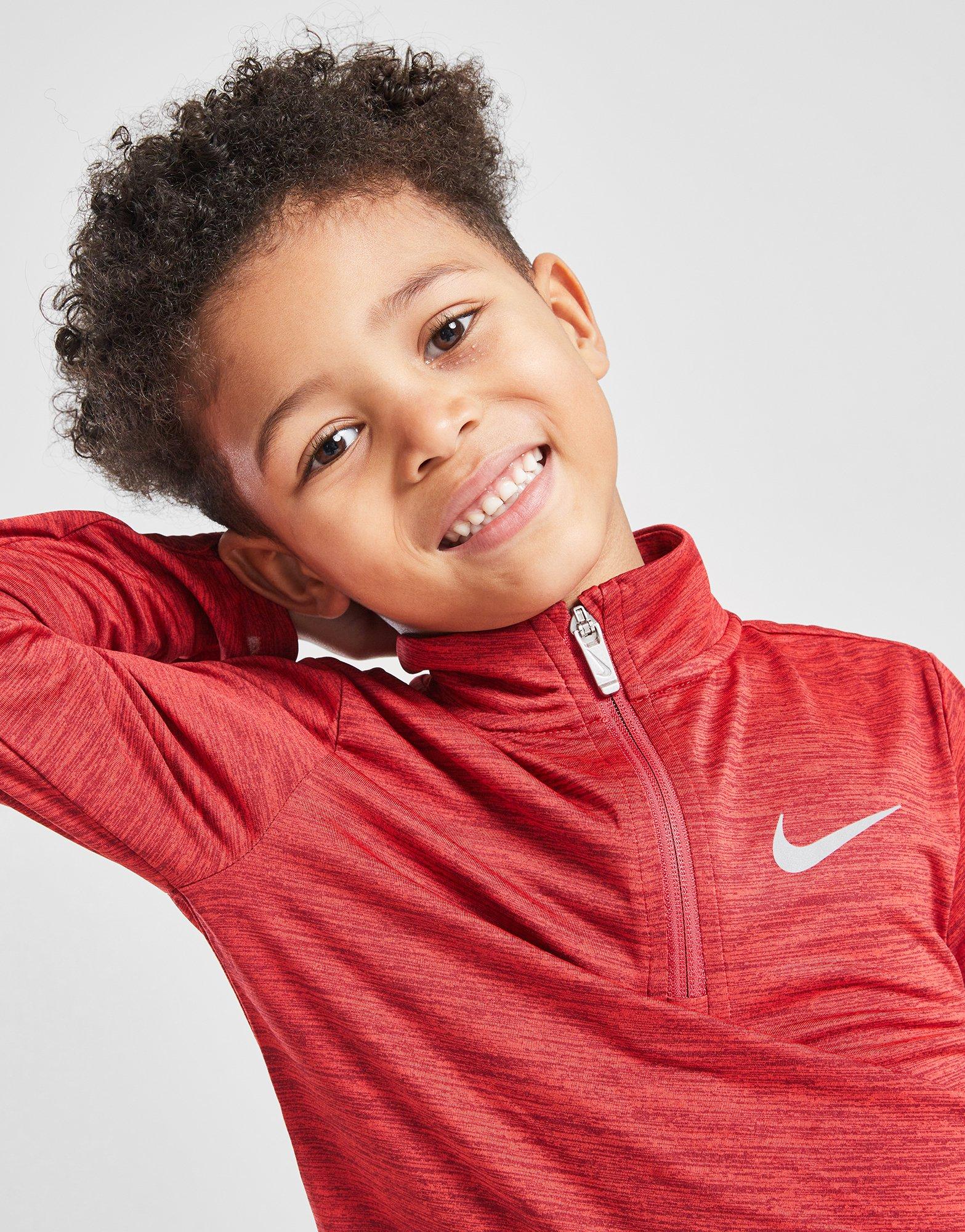 Nike haddad Ensemble Haut Zippé/Short Pacer Enfant
