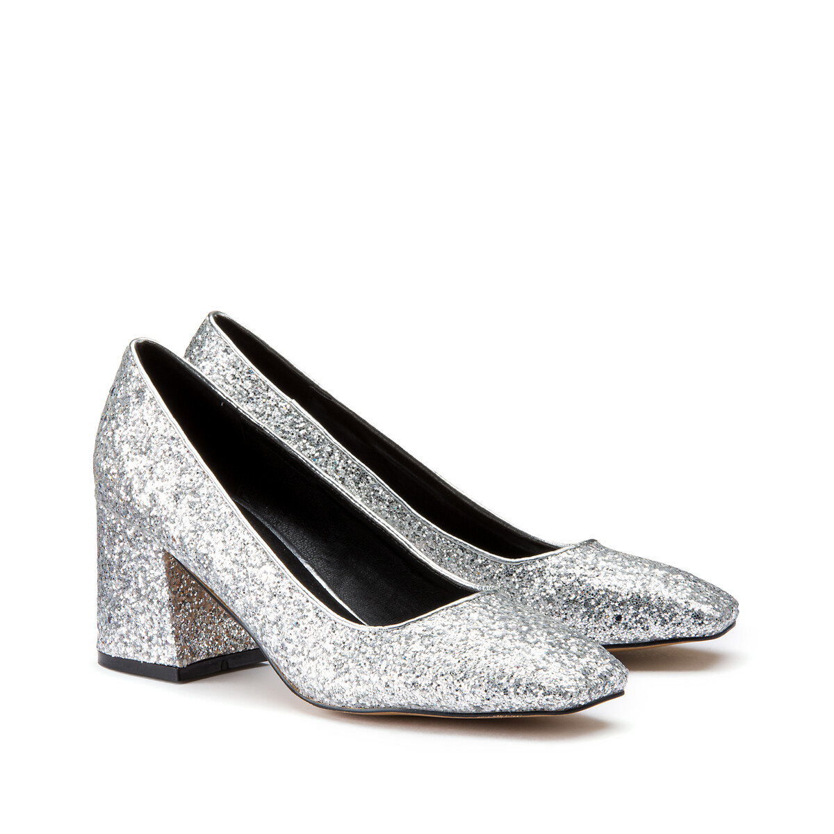 COLEÇÕES LA REDOUTE<br>Sapatos de salto com lantejoulas
