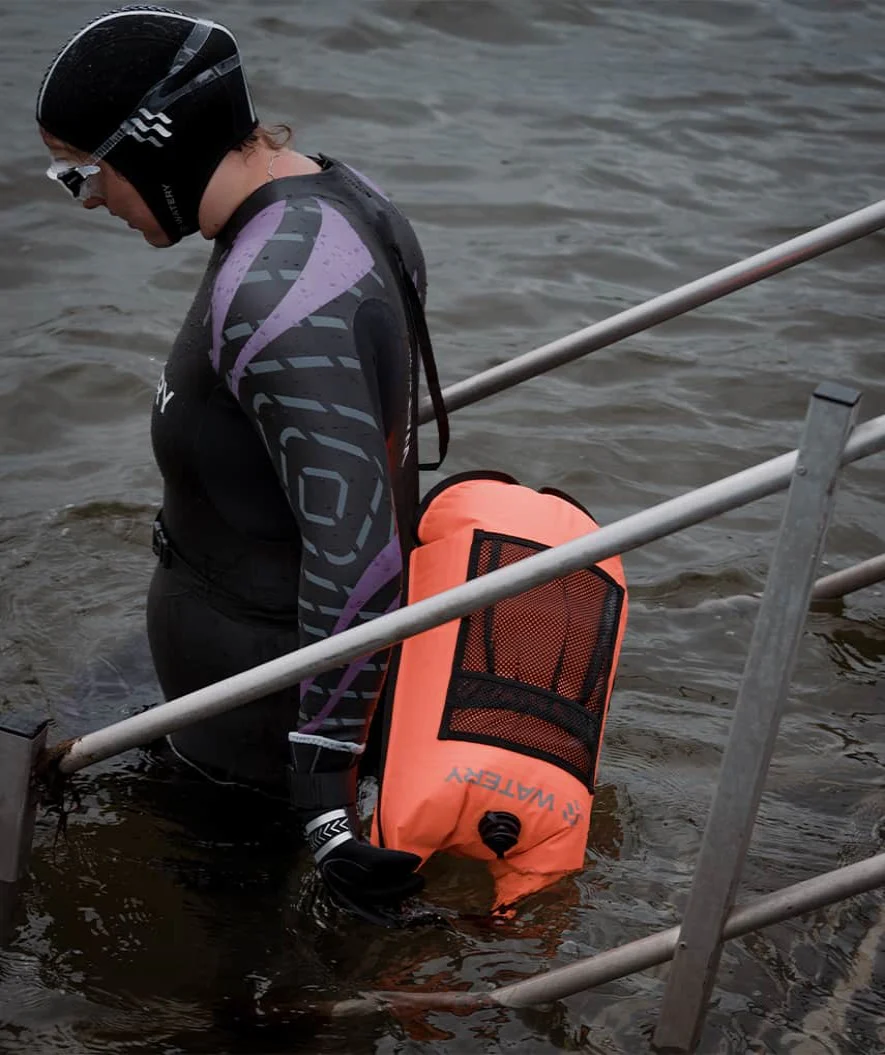 Watery havtaske til svømning - Pro 28L - Orange
