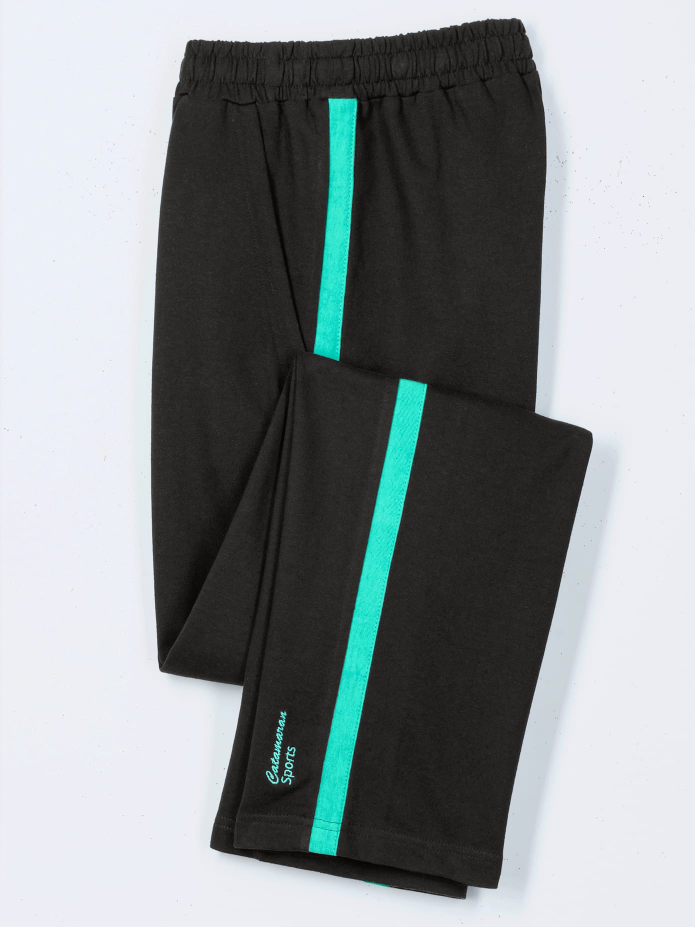 Pantalon de loisirs passepoils contrastés affinants