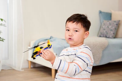 Dickie Toys Redningstransport med Bil og Helikopter