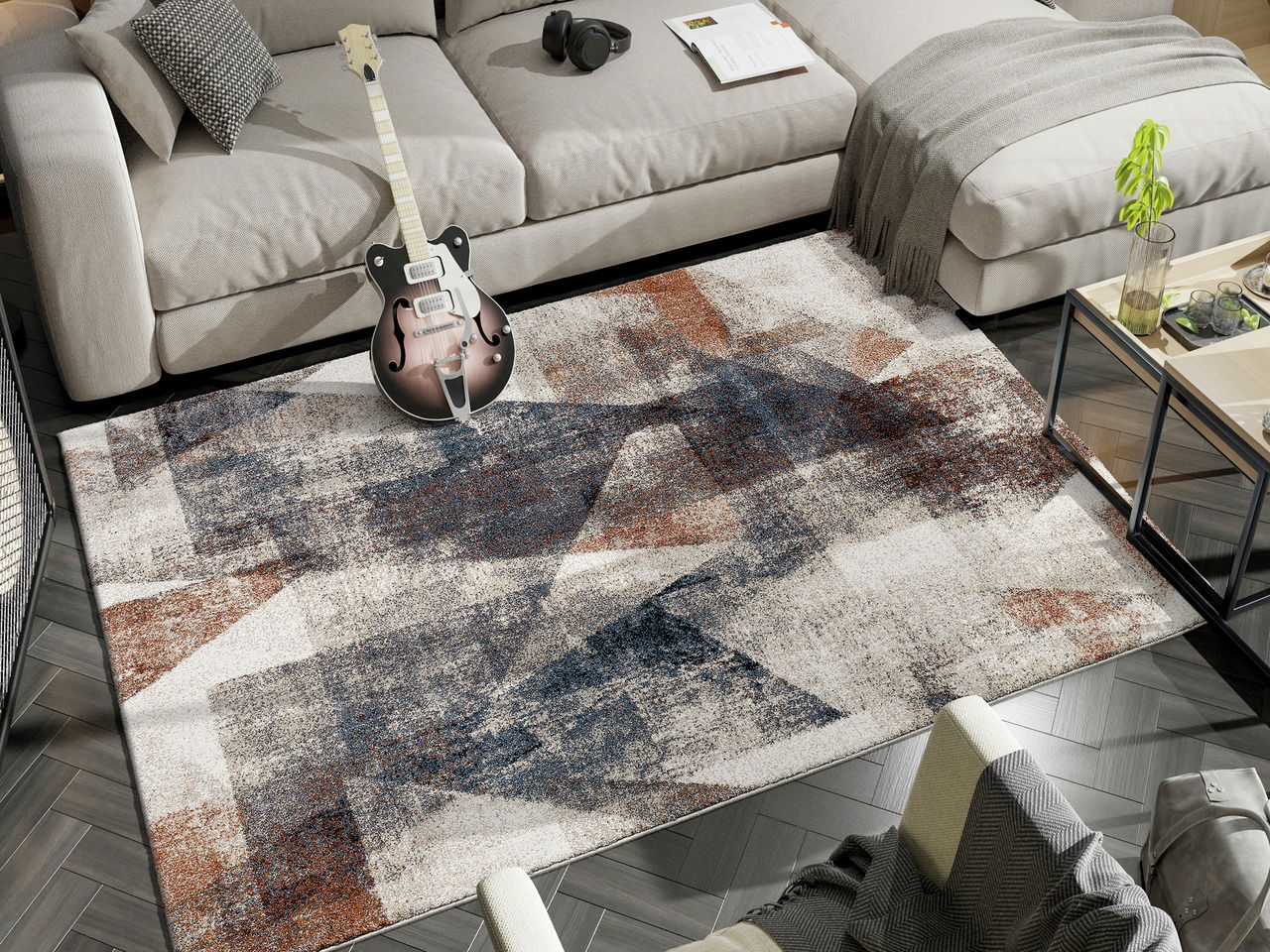 OCI Designer Teppich CORNELIA GRADA