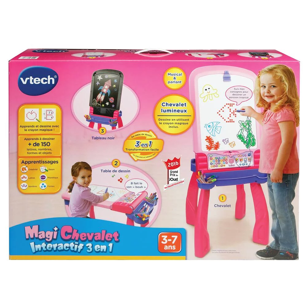 DIGIART - MAGI CHEVALET INTERACTIF 3 EN 1