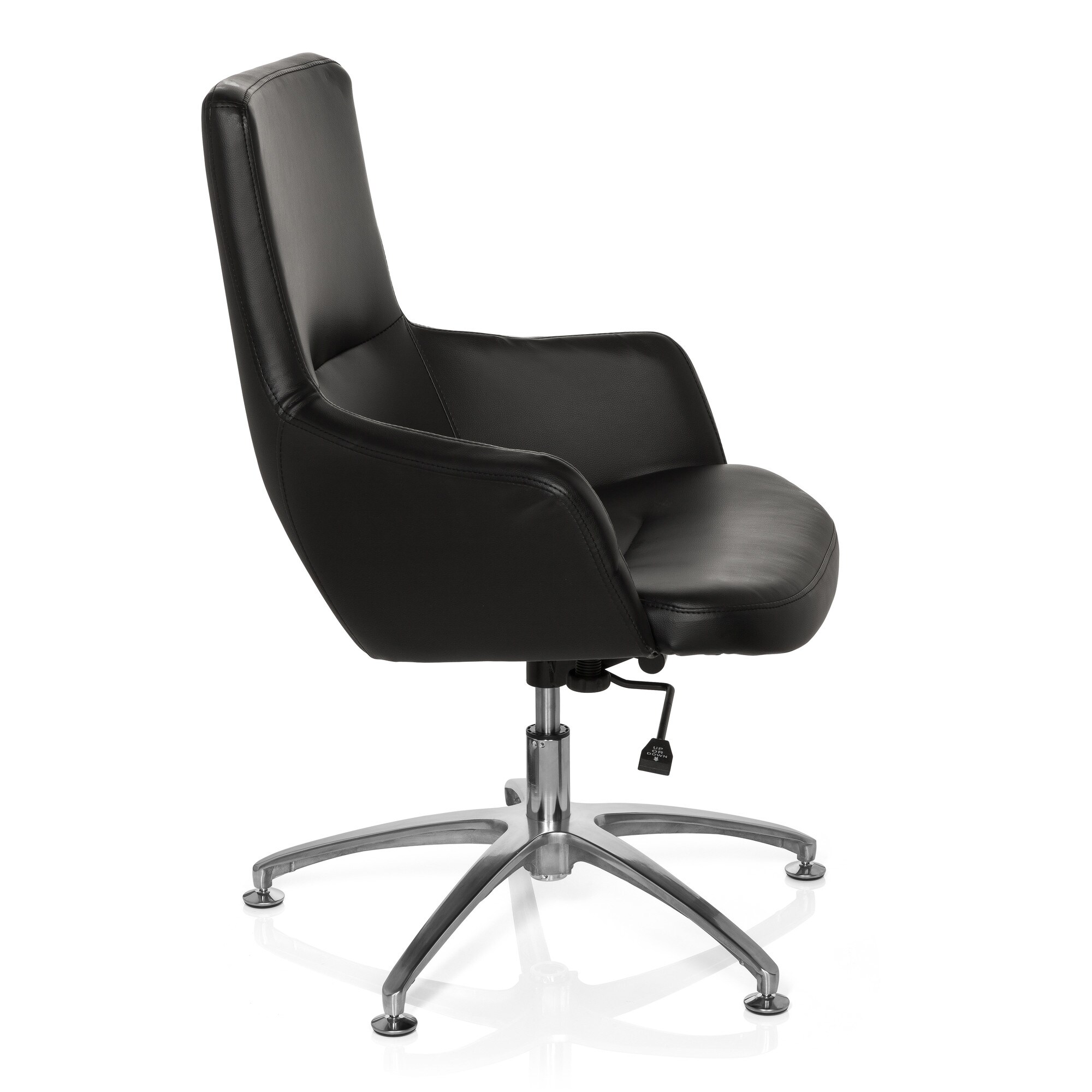 Loungesessel SHAKE 300 Kunstleder mit Armlehnen hjh OFFICE