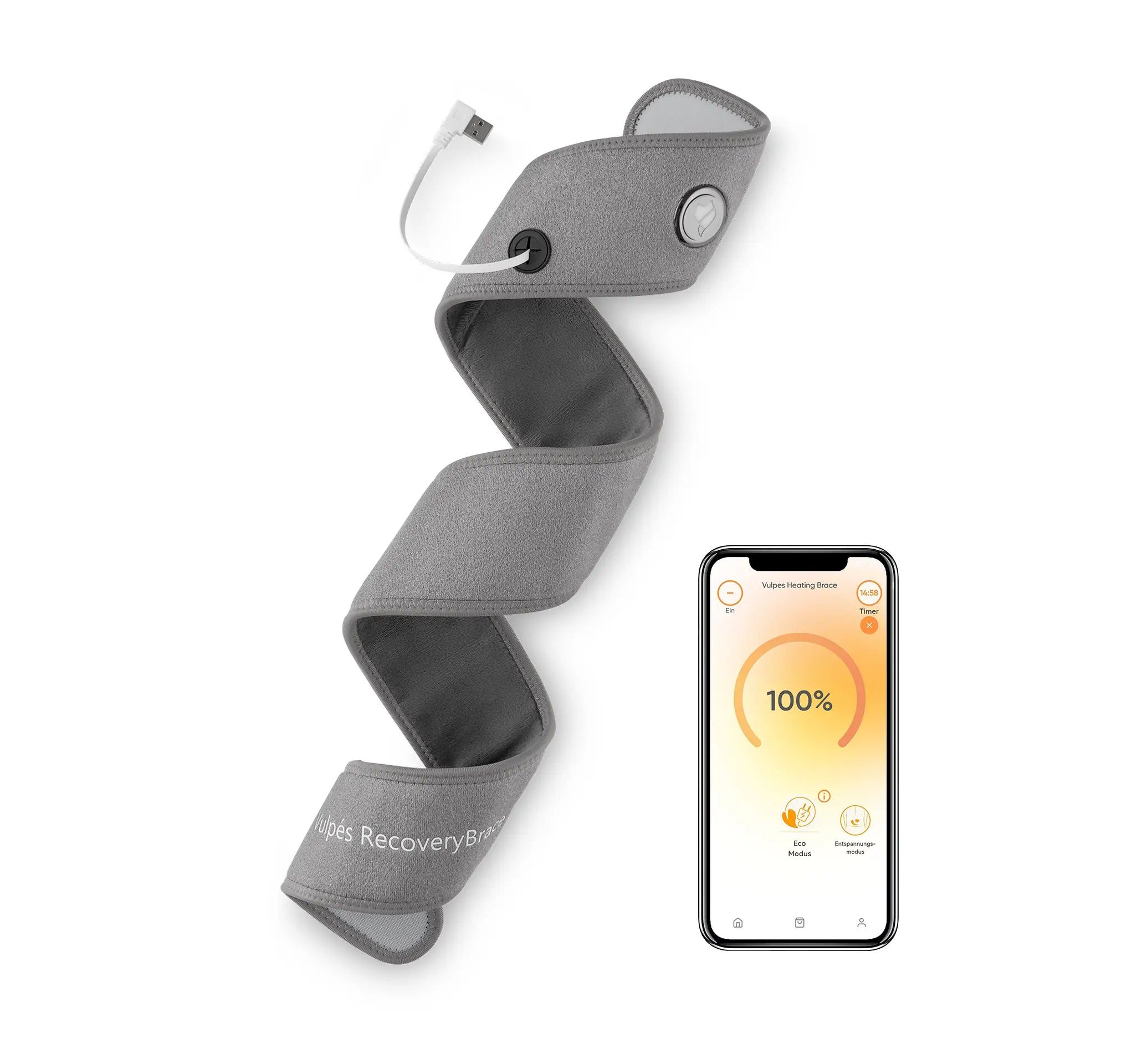 Vulpés RecoveryBrace PRO - Beheizbare Bandage