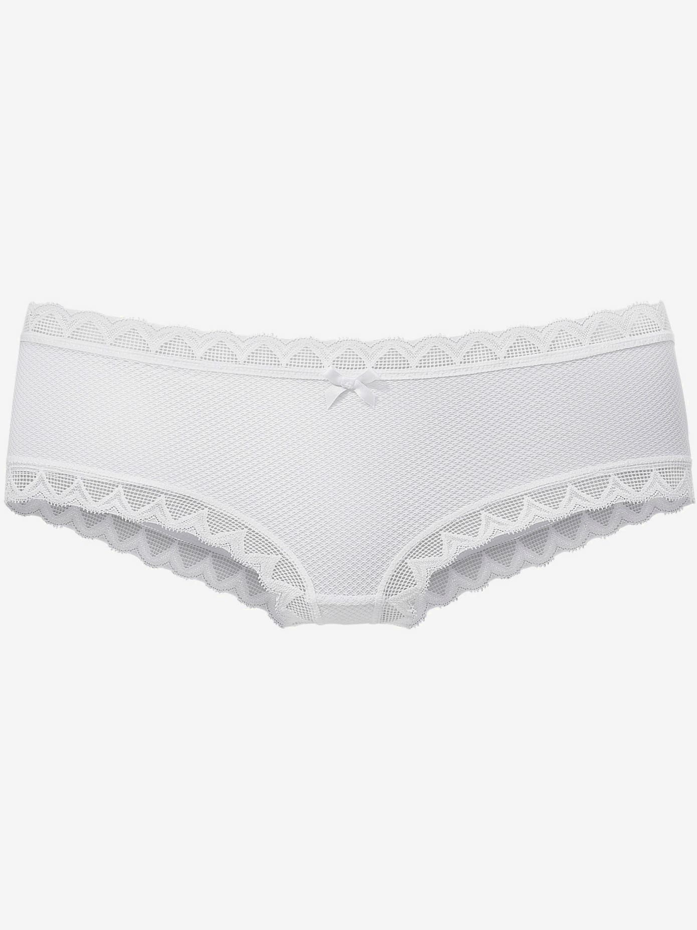 Panty tendance avec ceinture et échancrures en dentelle graphique