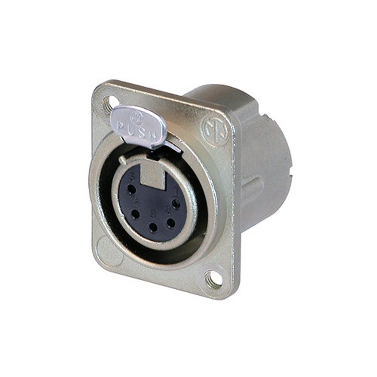 Neutrik NC5FD-LX M3 XLR chassisdeel 5p female