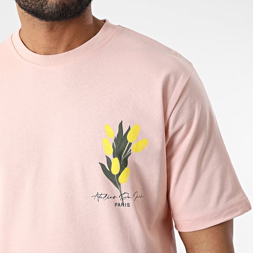 Tee Shirt Oversize Large KL-2092 Rose