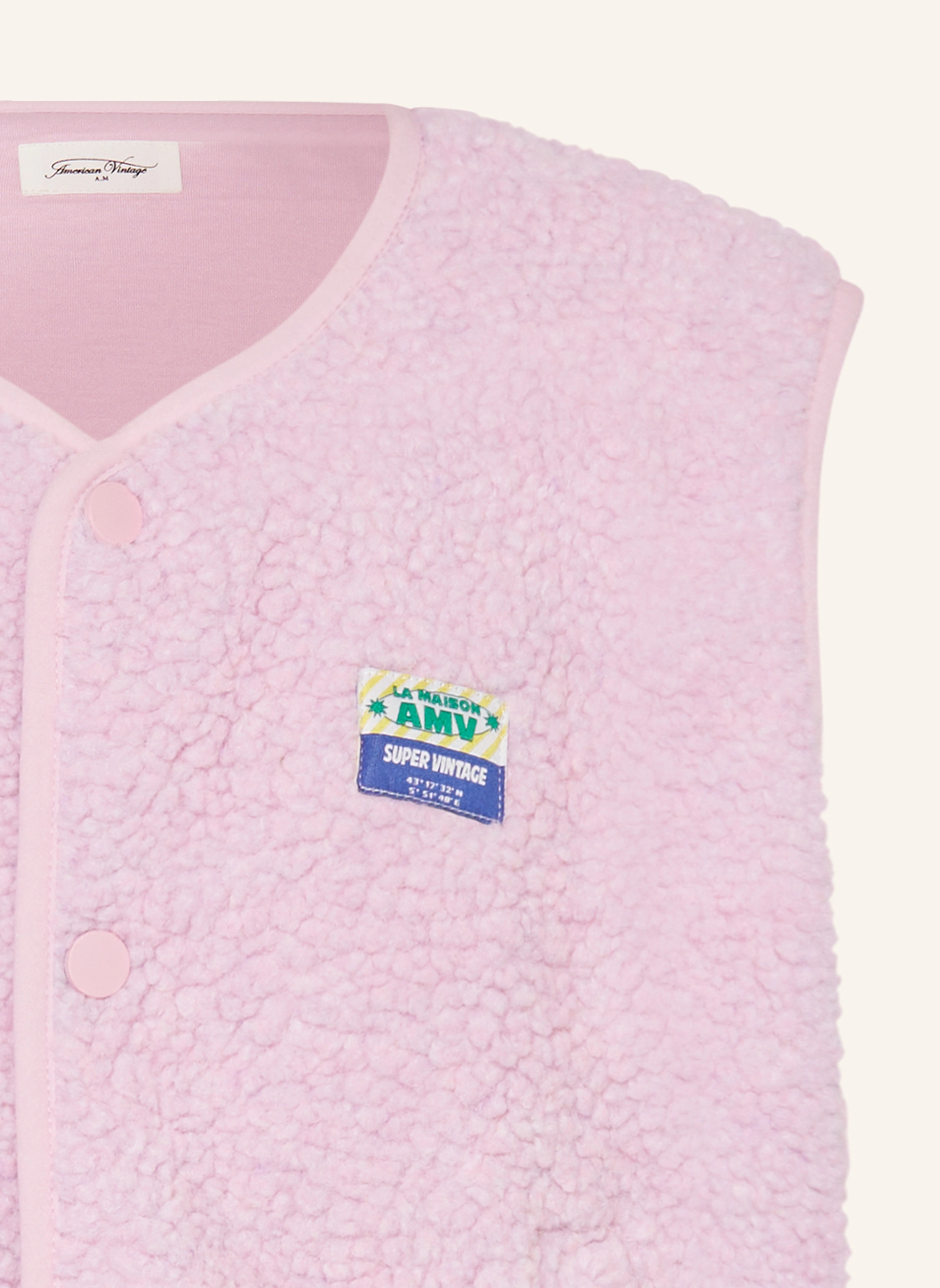 American Vintage Teddyfell-Weste