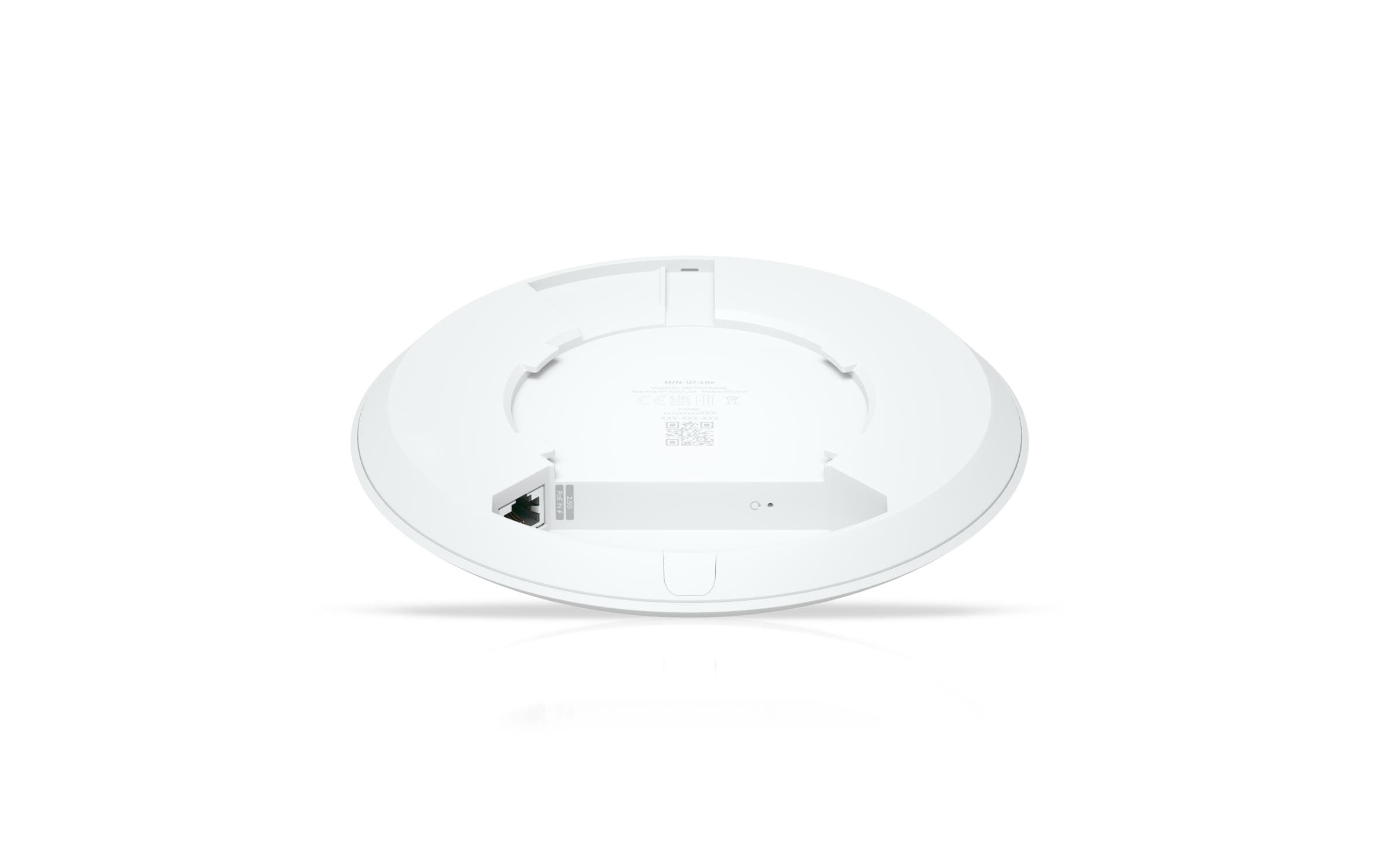 Access Point U7 Lite WiFi 7Kompakter, Decke/Wand montage WiFi 7 AP mit 4 räumlichen Streams und 2.5 GbE Uplink