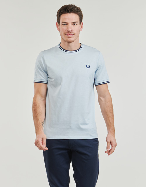 Fred Perry - TWIN TIPPED T-SHIRT - Bleu / Marine