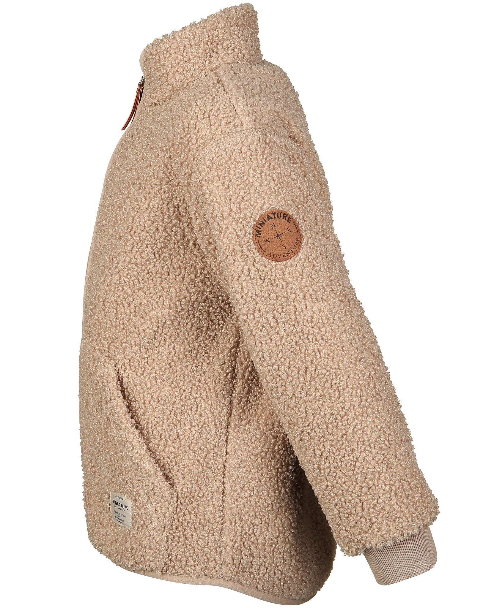 Teddyfleece-Jacke MATSALEH in savannah tan