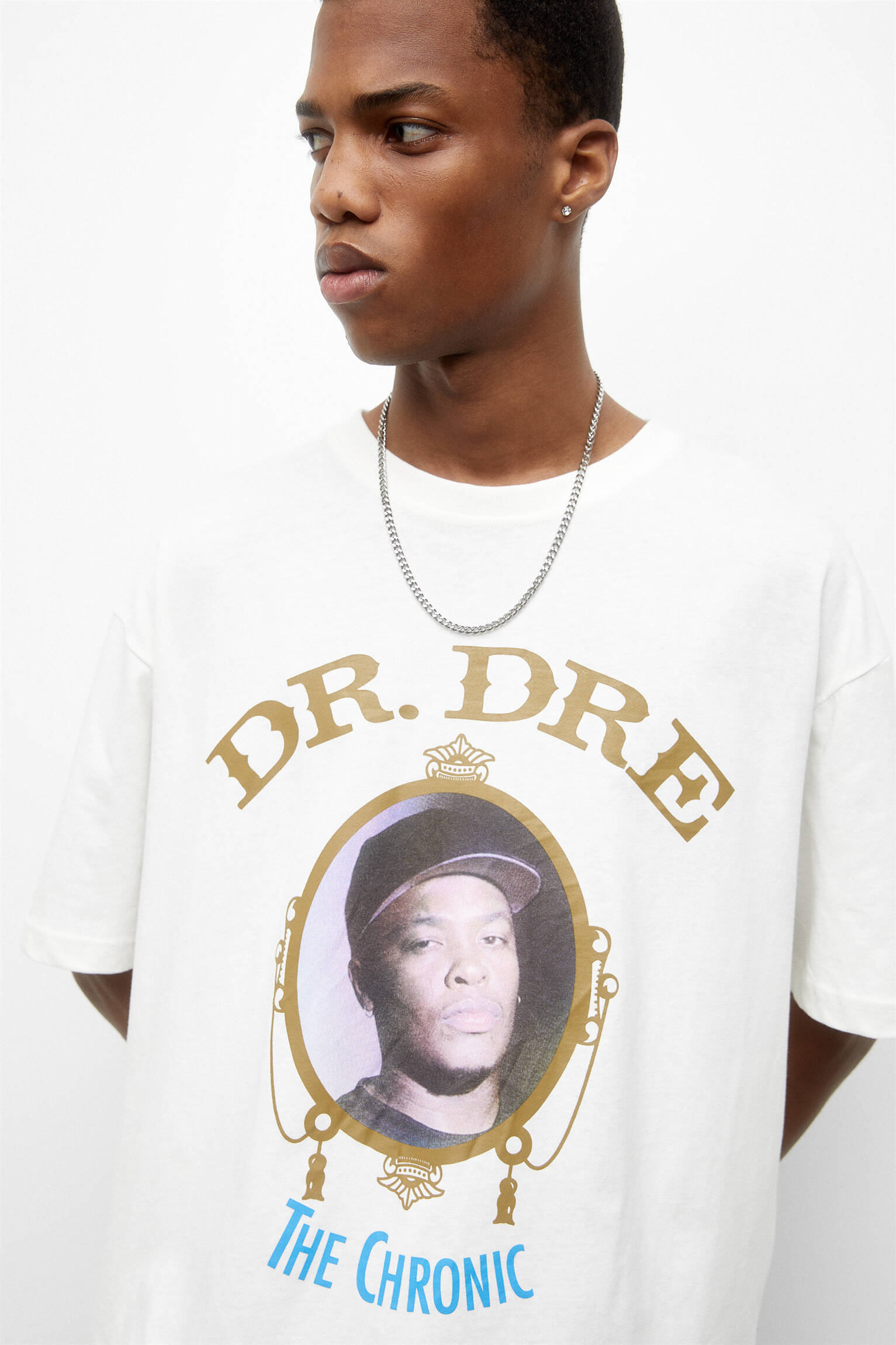 CAMISETA BRANCA DR. DRE - OFF WHITE