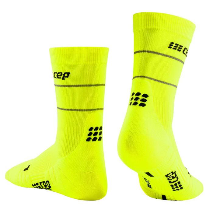 Reflective Mid Cut Socks Women