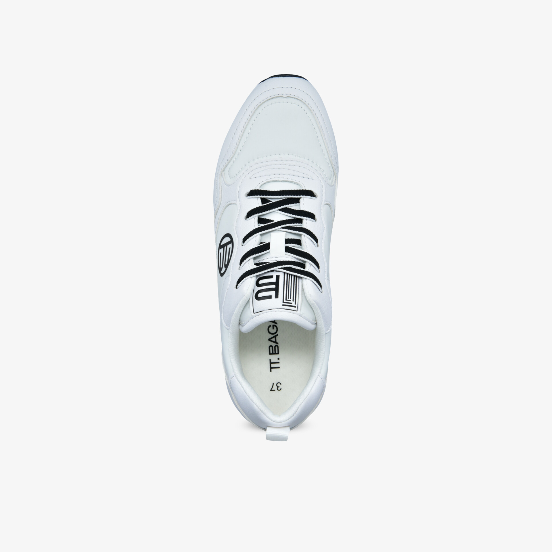 BAGATT Damen Sneaker Low weiß