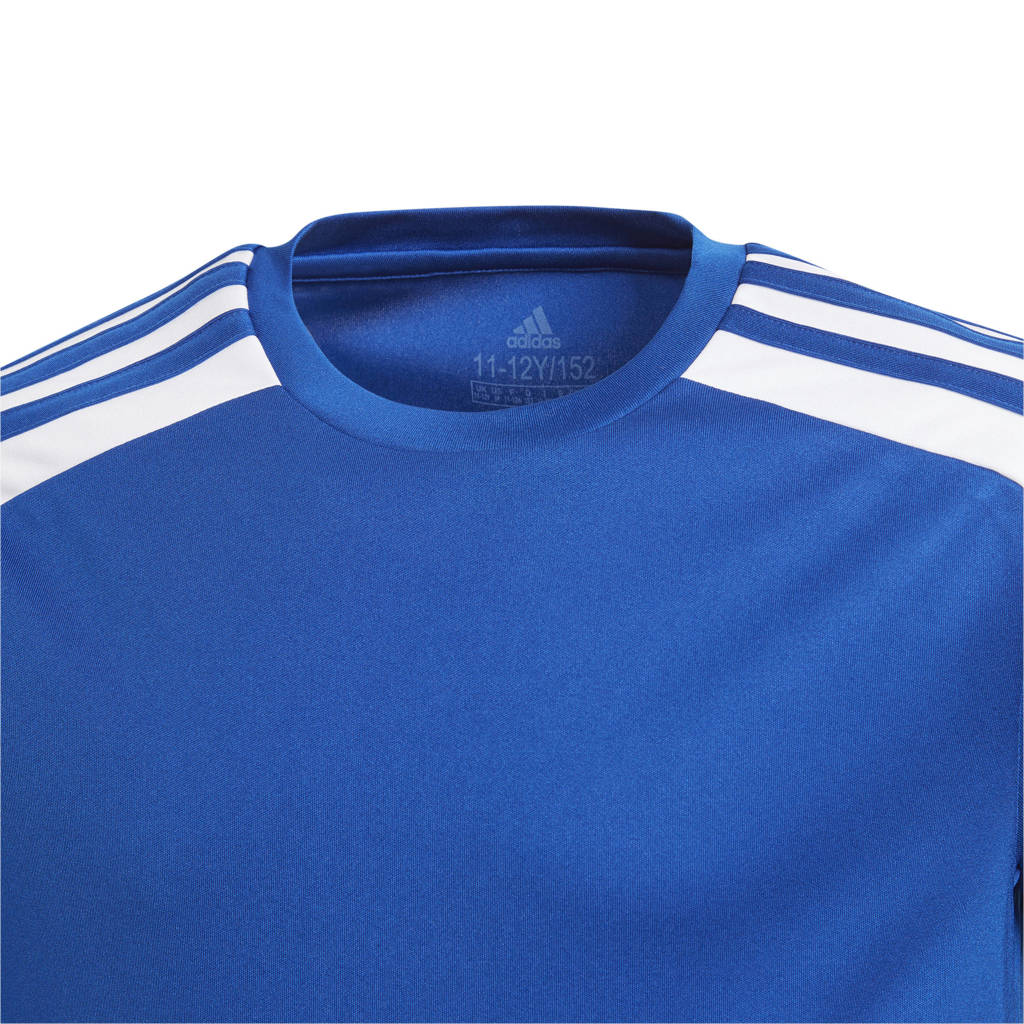 adidas Junior voetbalshirt Squad 21 kobaltblauw