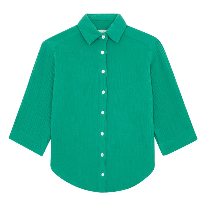Hartford Blouse Cosy | Vert