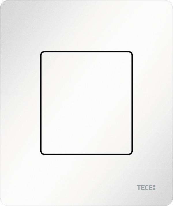 TECE Solid urinoir drukplaat glans wit