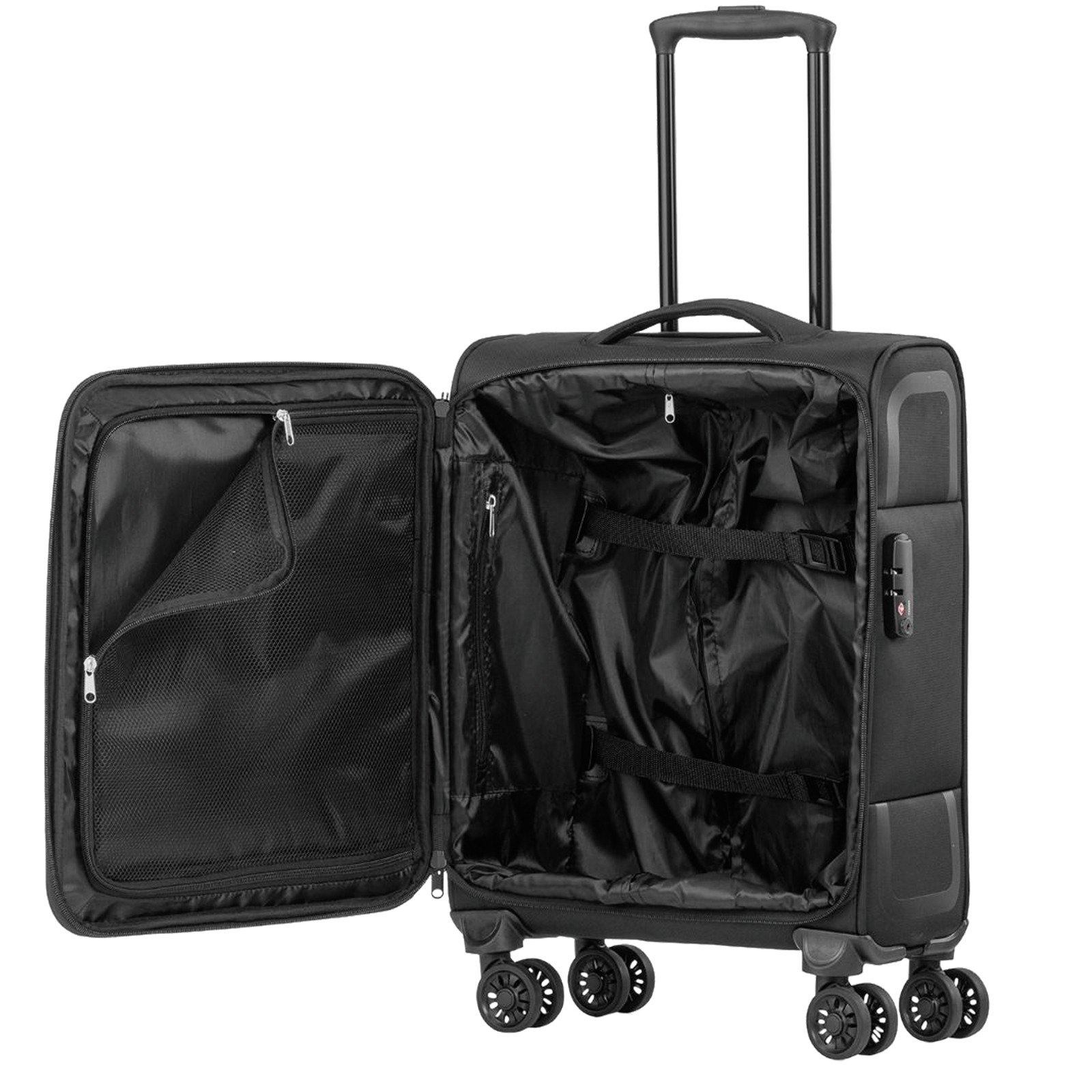 Koffer SuperFly M 68x44x26cm schwarz