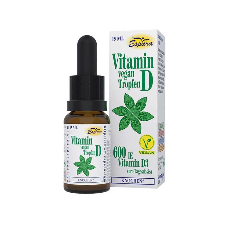 Vitamin D Tropfen vegan, 15 ml