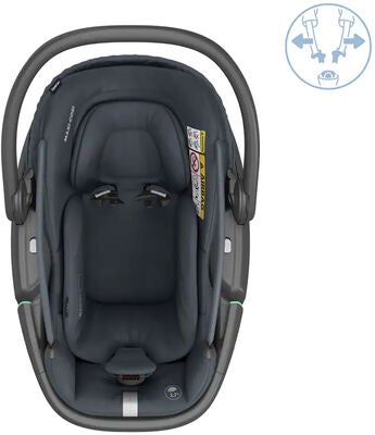 Maxi-Cosi Coral 360 Babybilstol, Essential Graphite