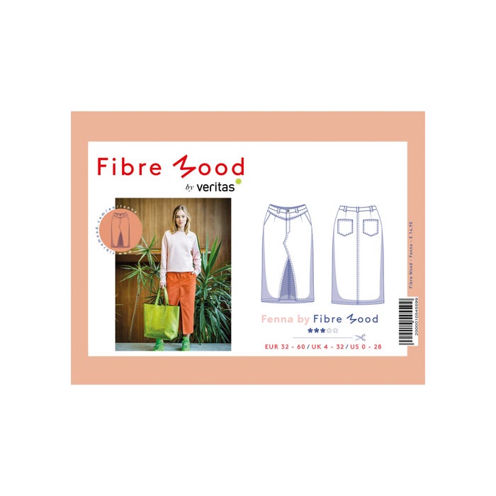 Naaipatroon Fenna rok - Fibre Mood