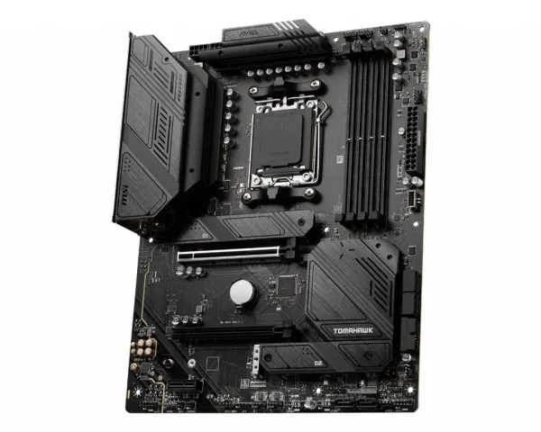 MSI MAG B650 TOMAHAWK WIFI - Bundkort - ATX - Socket AM5 - AMD B650 Chipset - USB 3.2 Gen 1, USB 3.2 Gen 2, USB-C 3.2 Gen2, USB-C 3.2 Gen 2x2 - 2.5 Gigabit LAN, Wi-Fi 6E, Bluetooth - onboard grafik (CPU påkrævet) - HD Audio (8-kanaler)