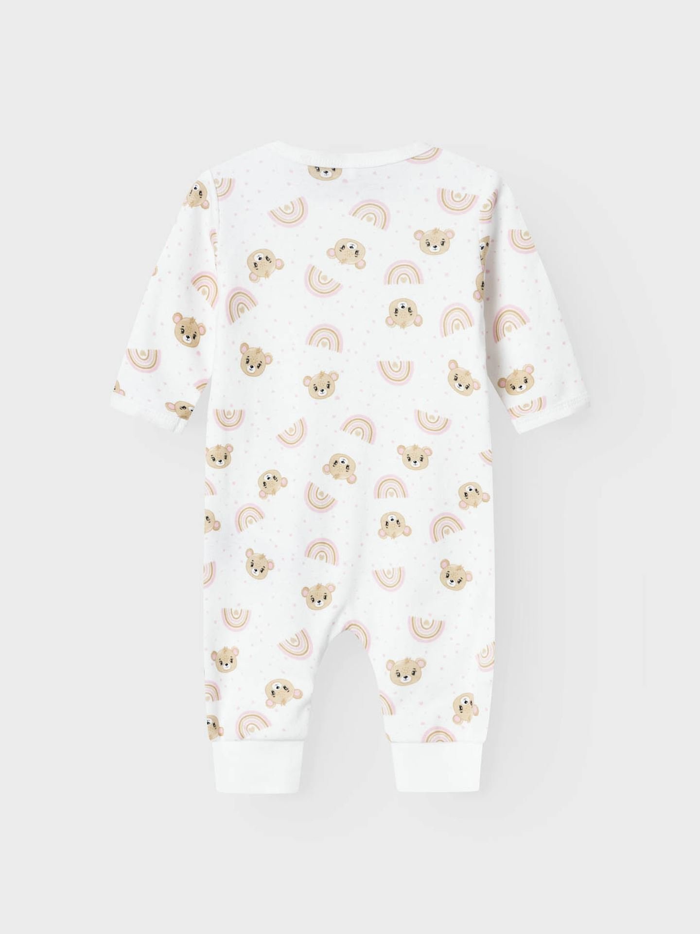 Nightsuit Zip Orchid Pink Teddy