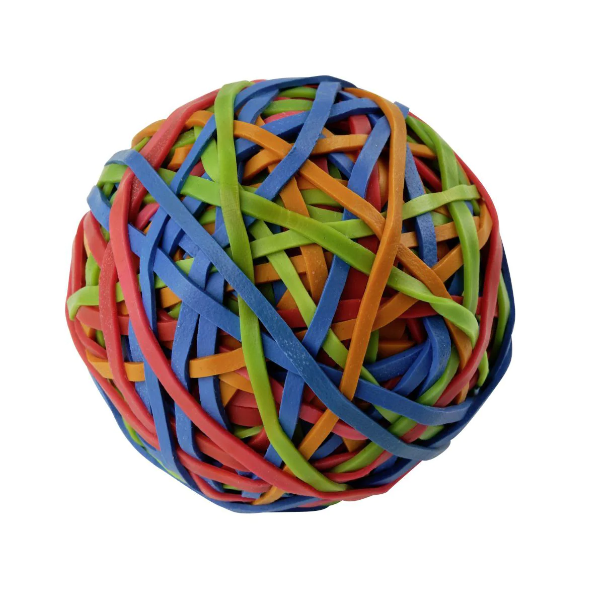 Boule de 190 élastiques multicolores pour le rangement de la cuisine e