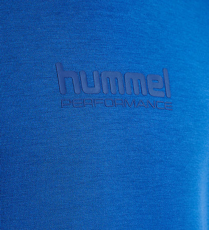 Hummel Sweatshirt - hmlJR Fast Tech Fleece Crew - Olympian Blue