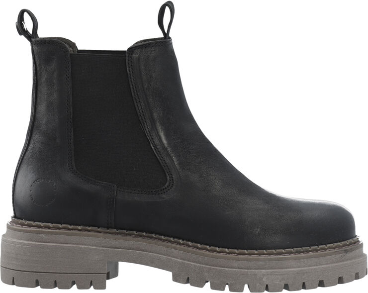 Cashott CASHANNAH Chelsea Boot Vegetable tanned Oily Nubuck Black