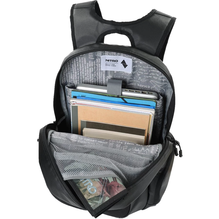 Nitro Hero - Laptoprucksack 17 52 cm tough black