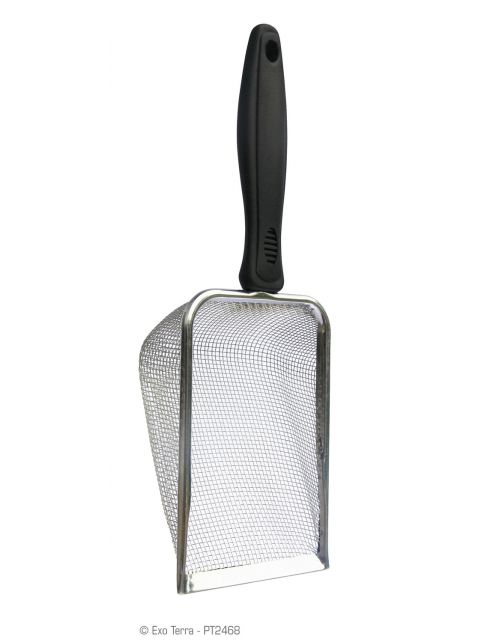 Exo Terra Scoop Zand Reinigingsschepje - Accessoires - per stuk Metaal