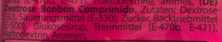Escalofrio Fizzy Tablet Bonbons 80g MHD:14.6.25