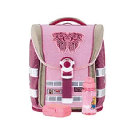 McNeill Ergo Light Compact Schulranzenset Chip rose 5-teilig