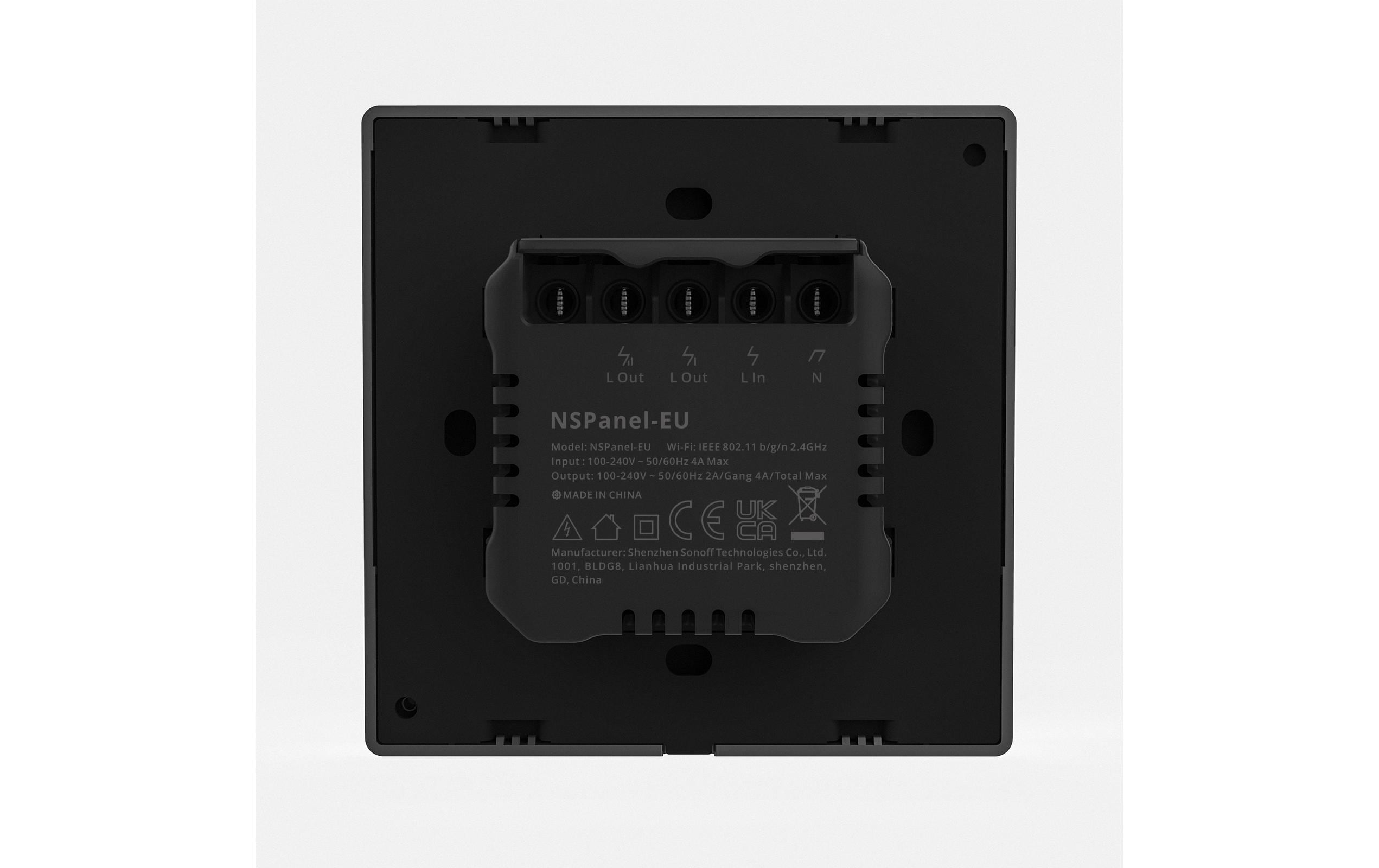 Smart Wand Schalter mit Display NSPanel Wlan / BluetoothSmarthome Touchpanel für Beleuchtung und Heizung