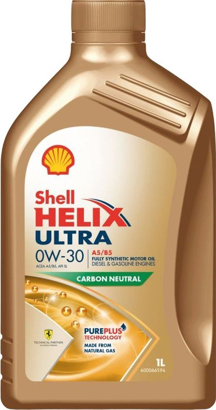 Shell - Helix Ultra - Motorolie - 0W30 - 1 Liter