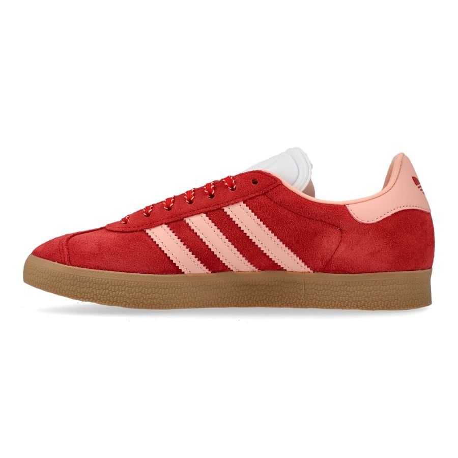 adidas Originals Chaussures Gazelle - Rouge/Rose/Doré Femme