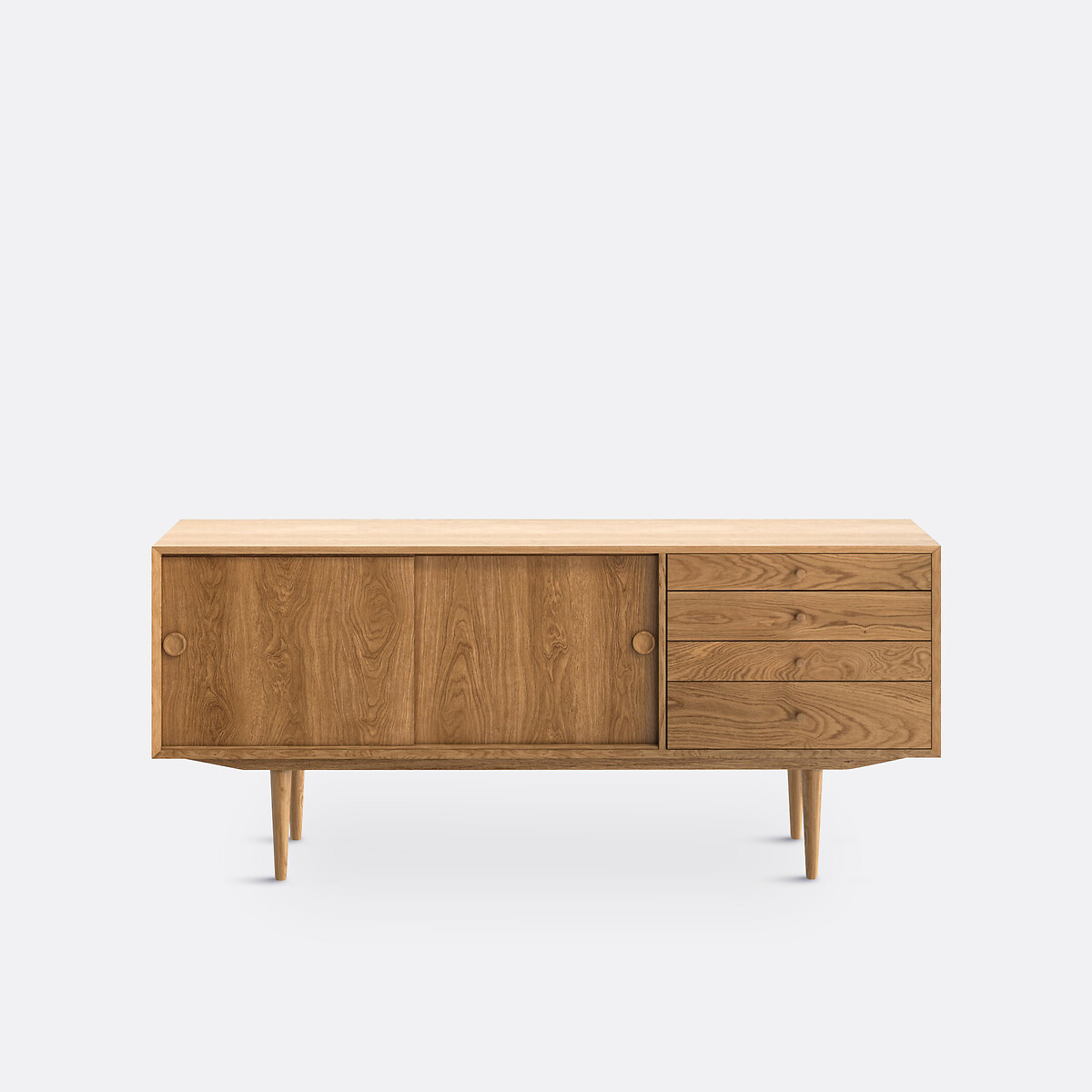LA REDOUTE INTERIEURS<br>Móvel buffet vintage, 2 portas, 4 gavetas, Quilda