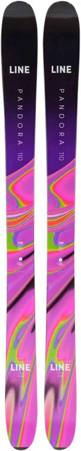 Line Pandora 110 Freeride Ski - All Mountain Ski Alpinski