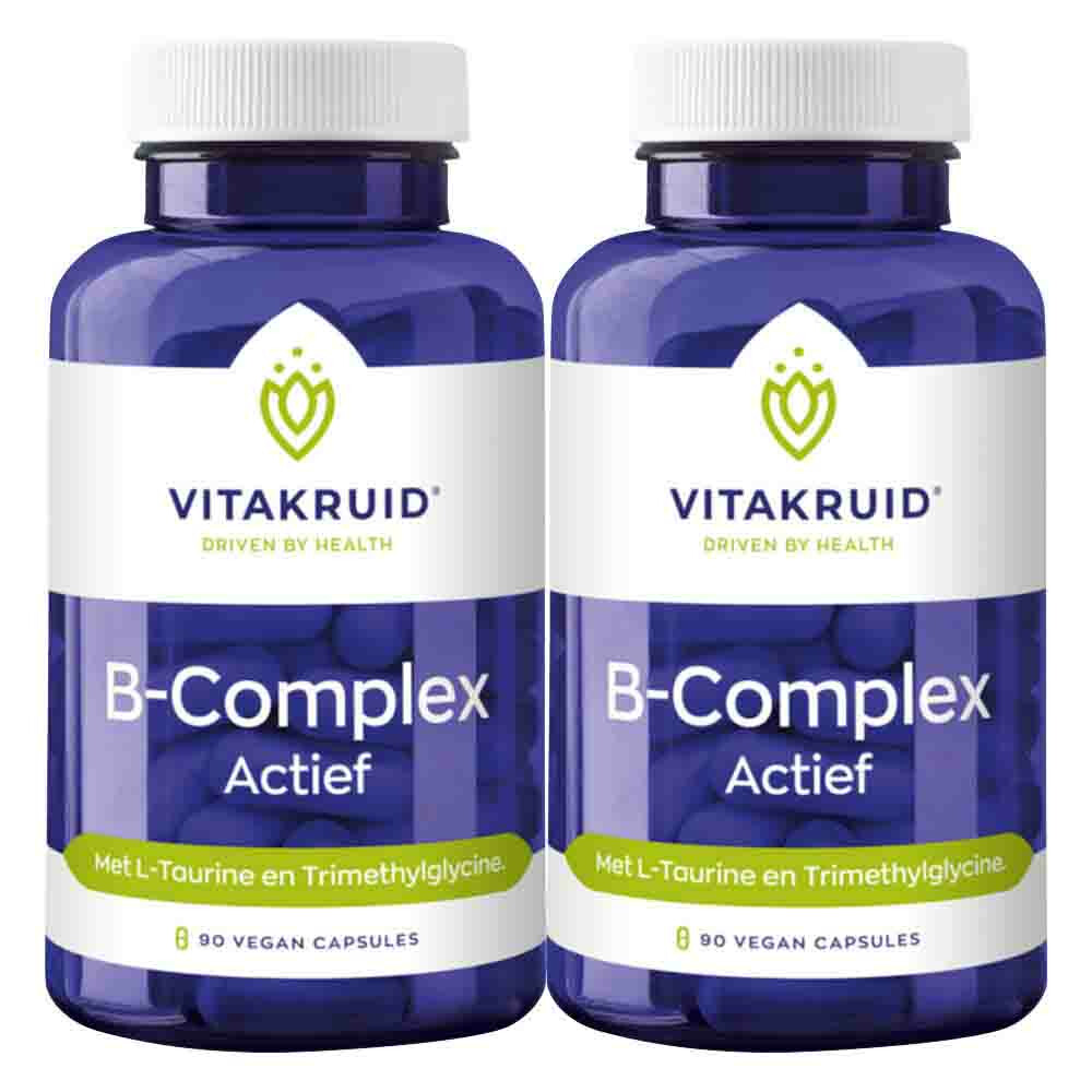2x Vitakruid B-Complex Actief90 vegacapsules