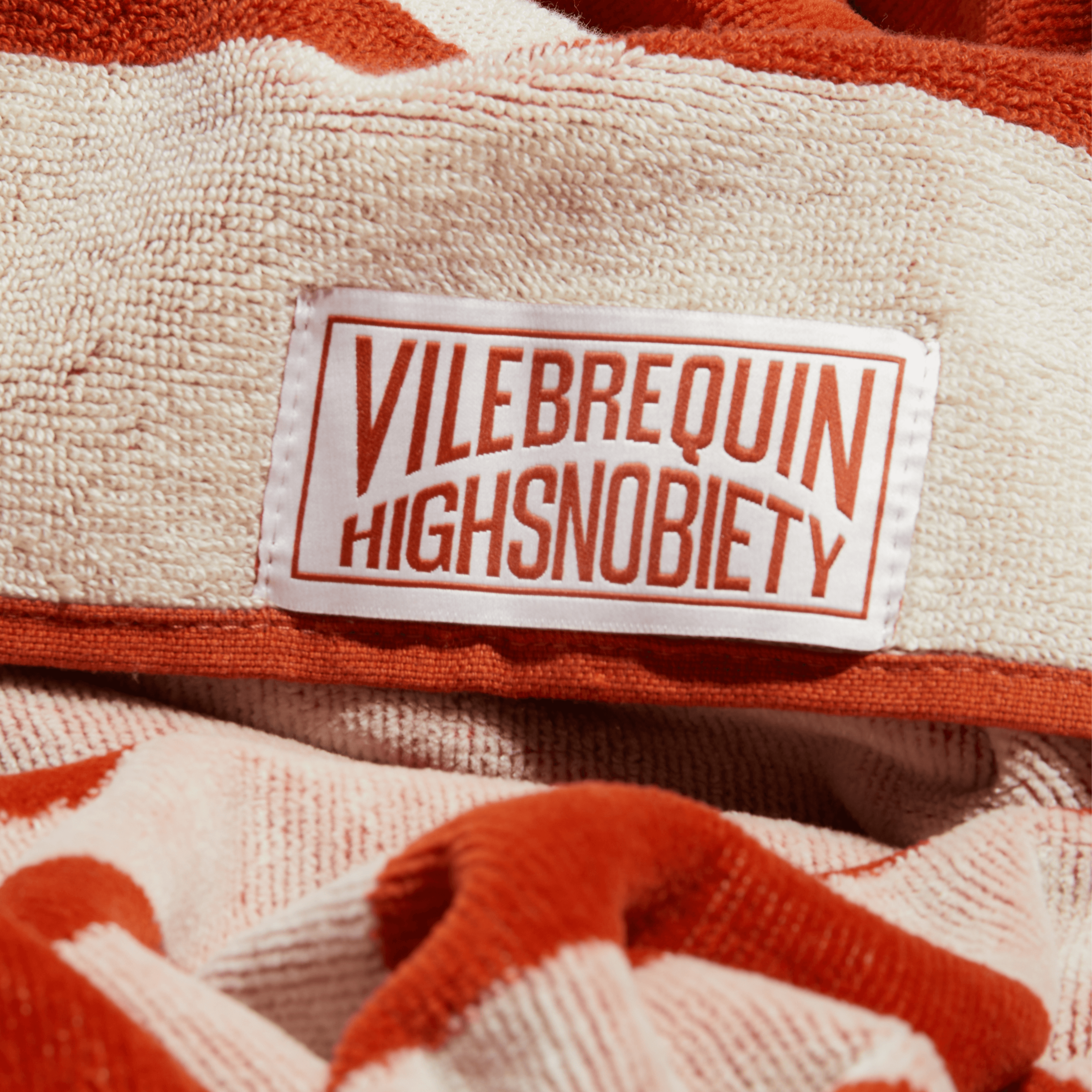 Serviette en coton organique unisexe uni - Vilebrequin x Highsnobiety | Site Vilebrequin | SANZ3200