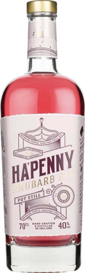 HA'PENNY RHUBARB GIN 70CL