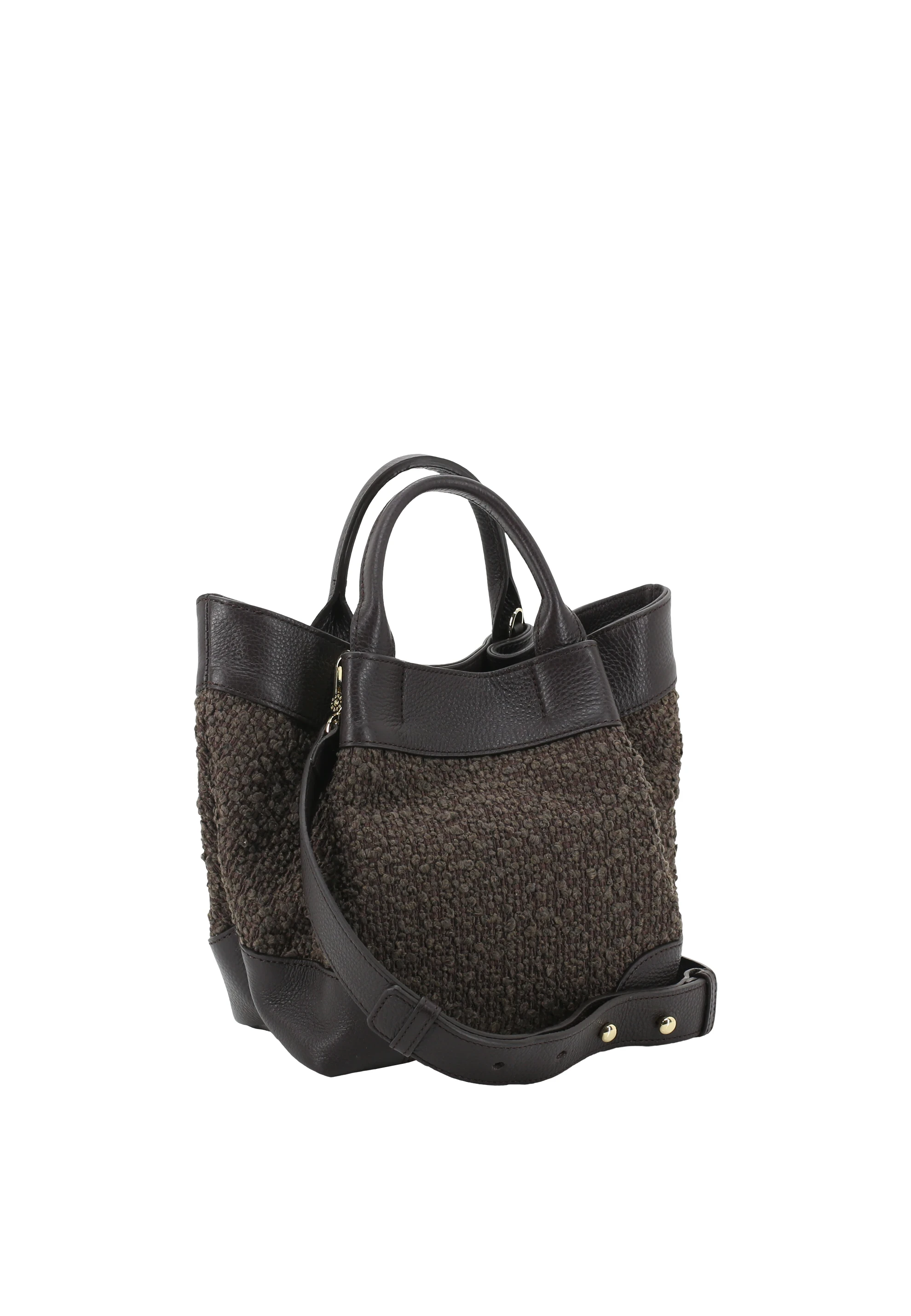Shopper ESSENTIAL small Leather Boucle´ Standard