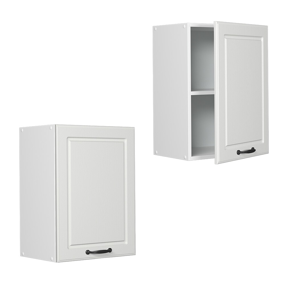 Vicco Hängeschrank Küchenschrank Küchenzeile R-Line Landhaus 45 cm Weiß Tür Fächer