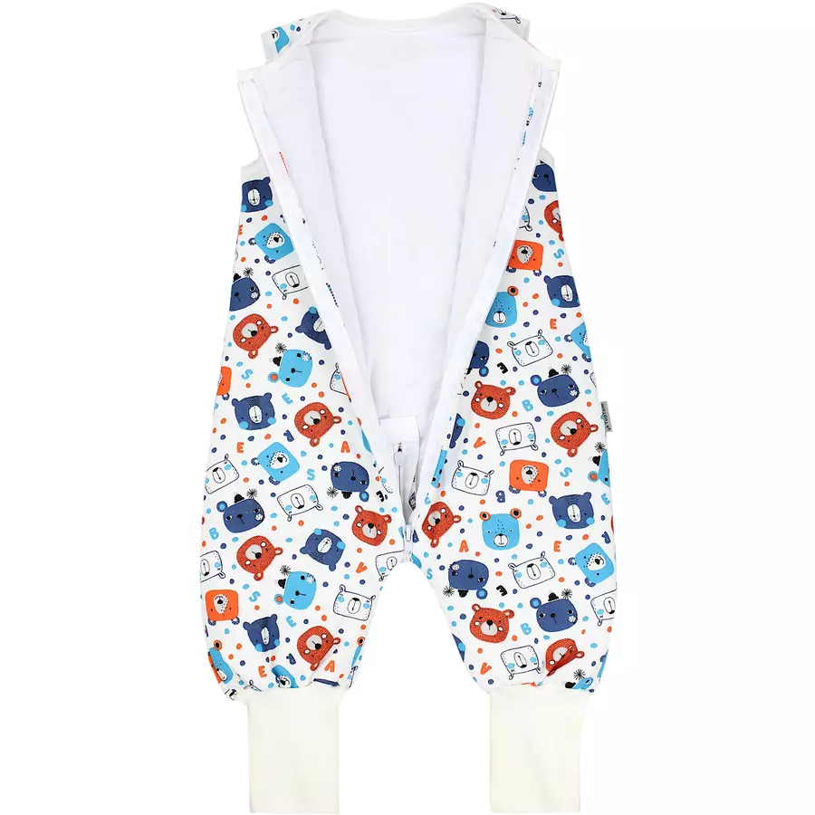 TupTam Winter Babyschlafsack mit Beinen 2,5 Tog blau
