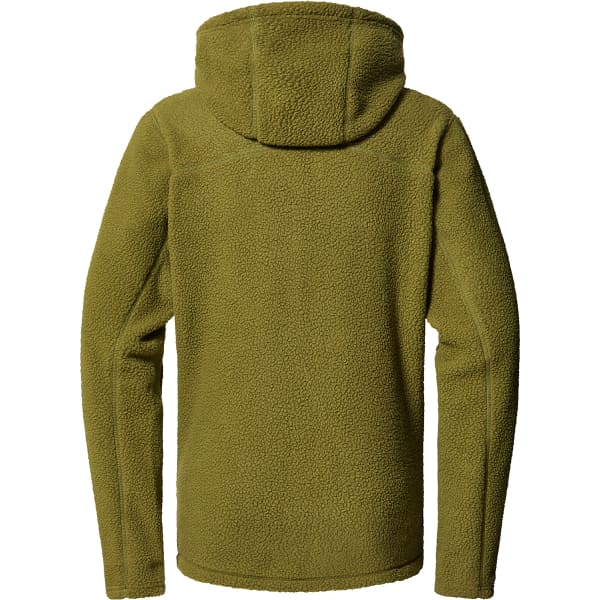 Veste polaire HAGLÖFS MALUNG PILE HOOD MEN OLIVE GREEN